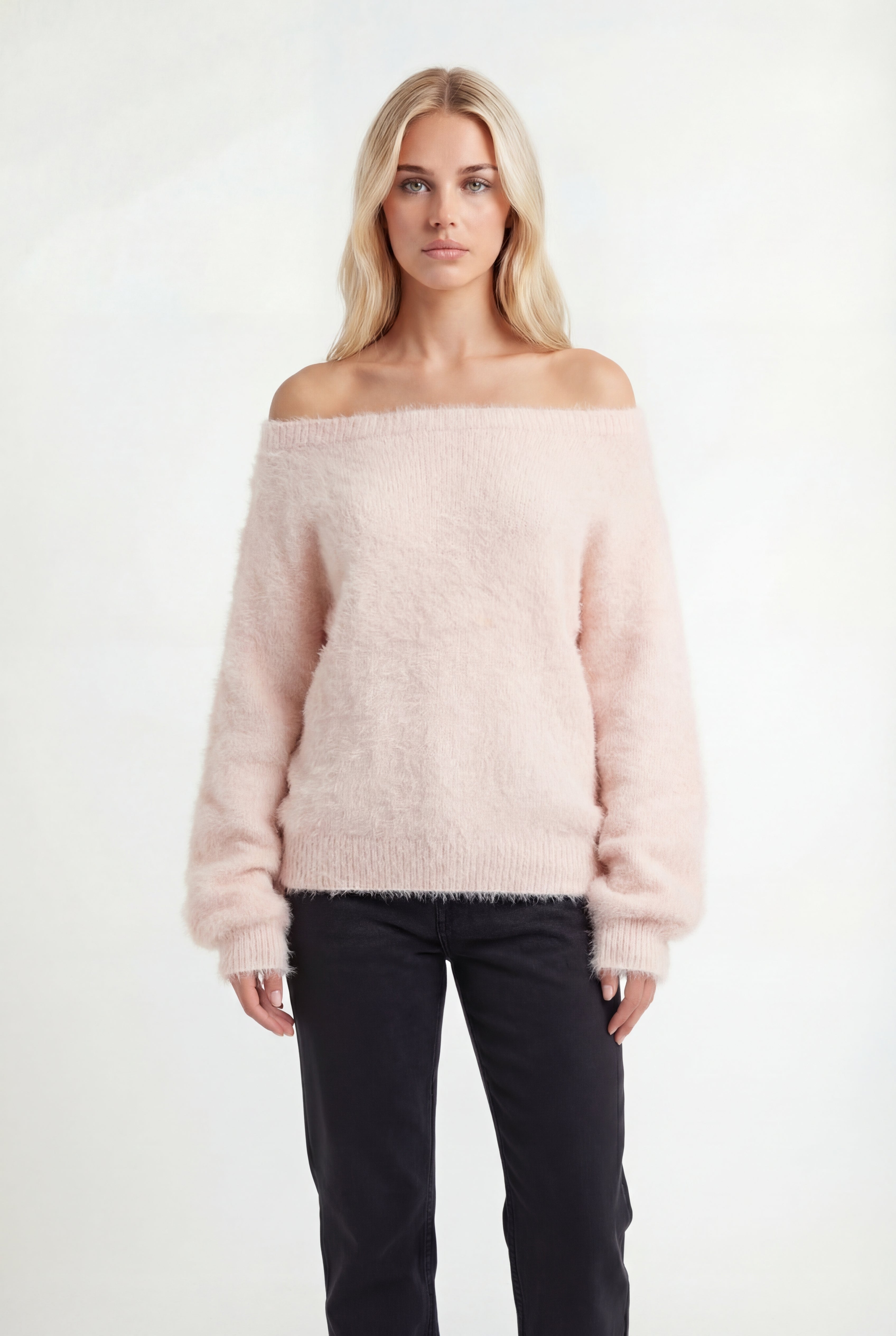 Éliane Pūkuotas Megztinis