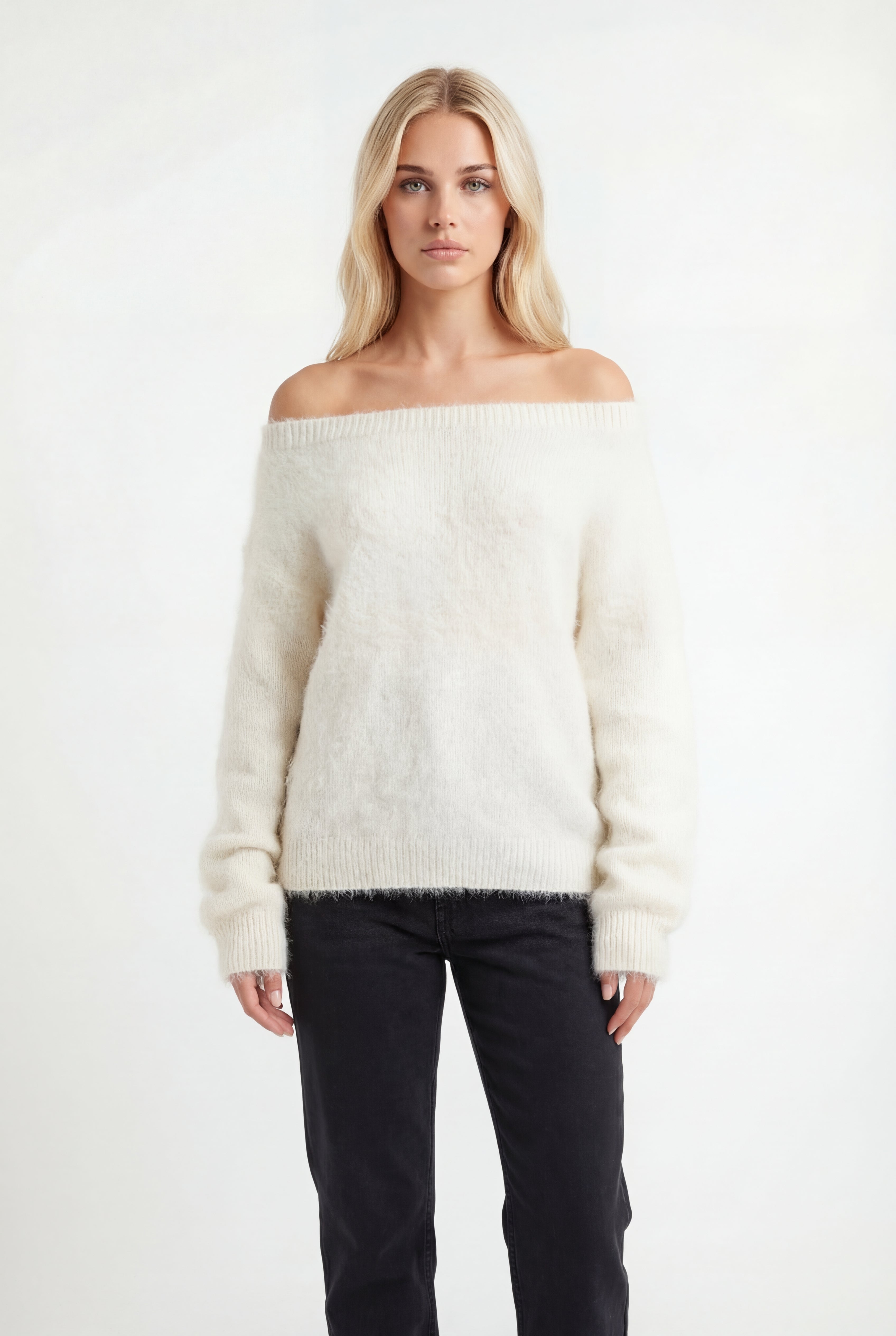 Éliane Pūkuotas Megztinis