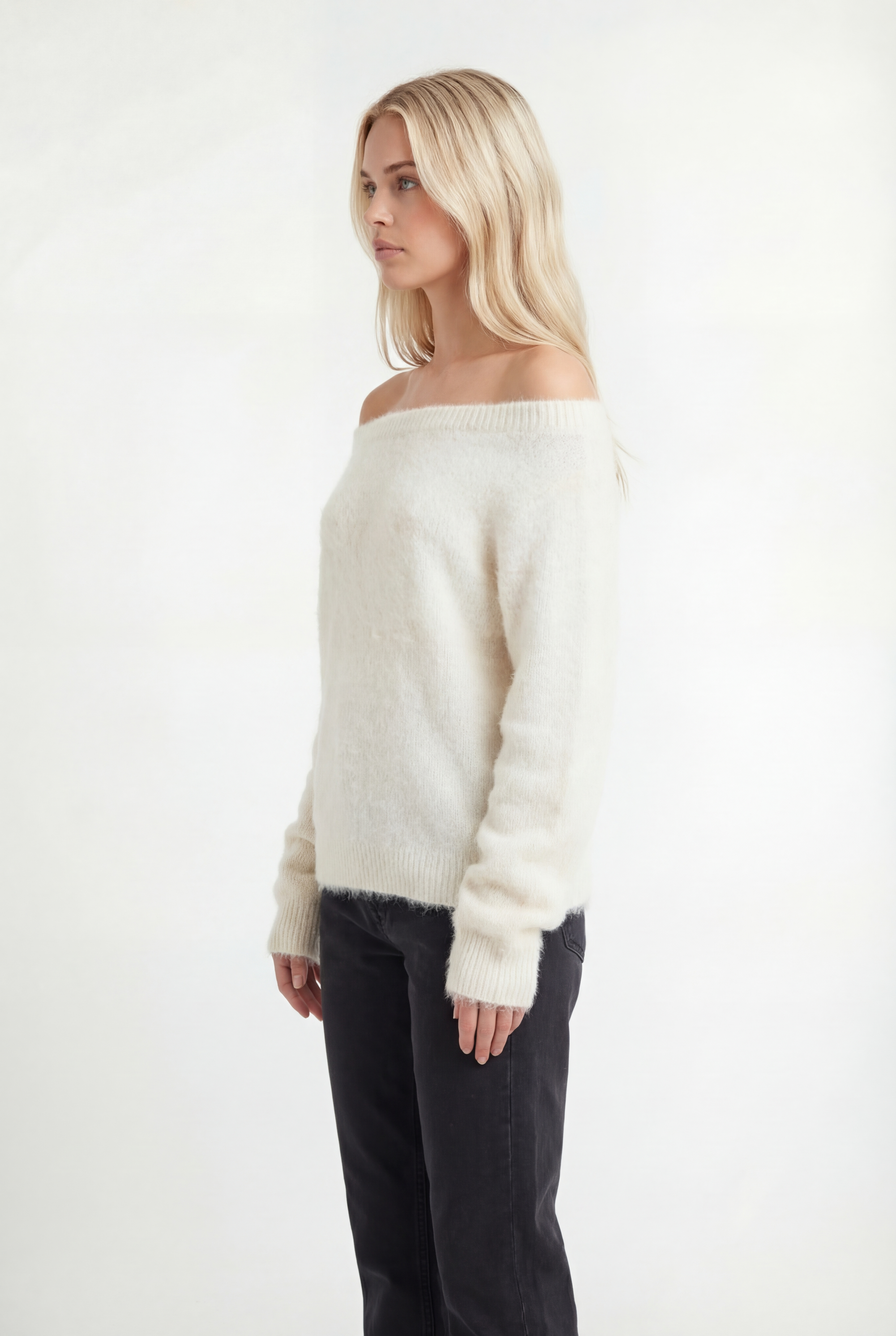 Éliane Pūkuotas Megztinis