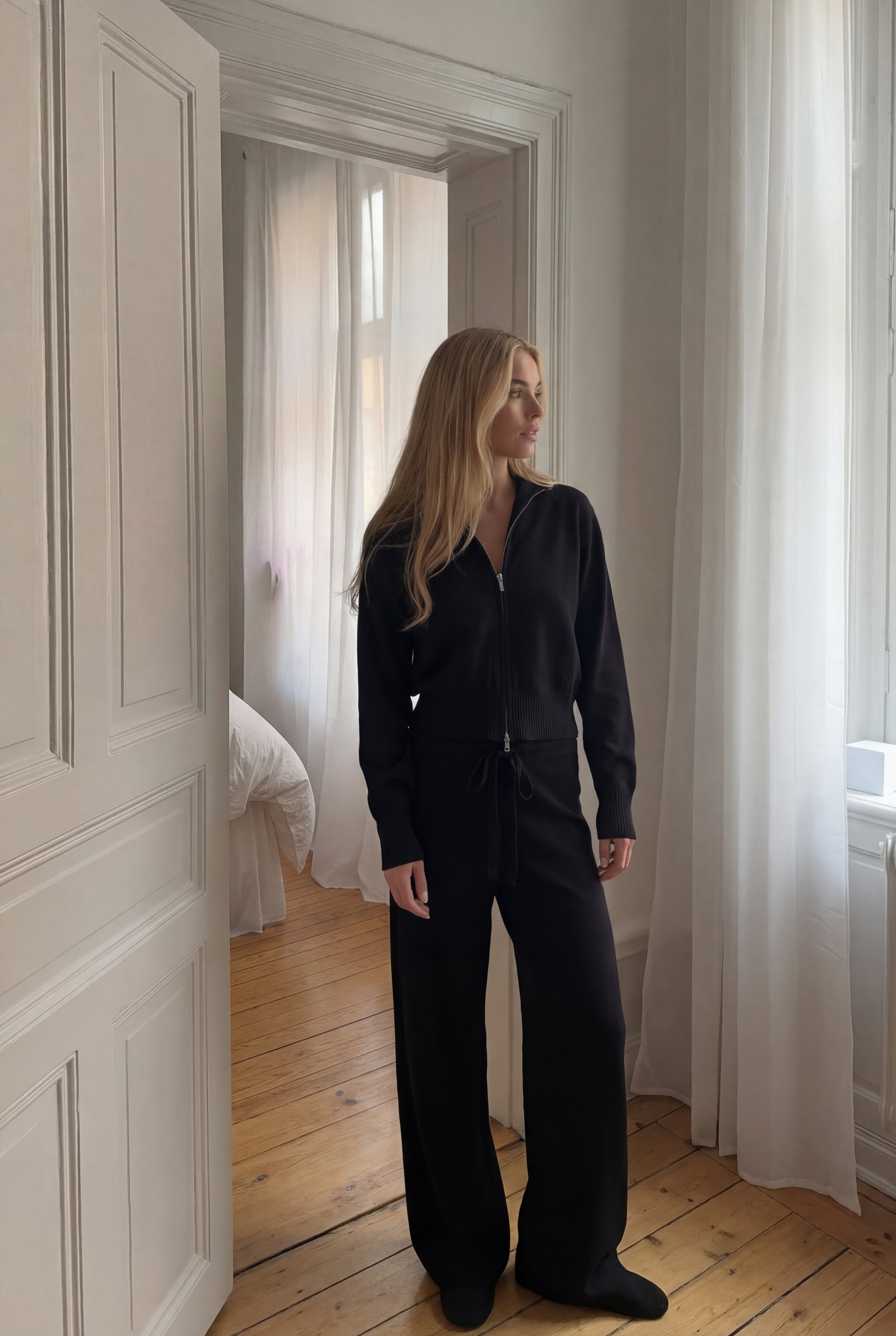 Megztas zip dviejų dalių komplektas