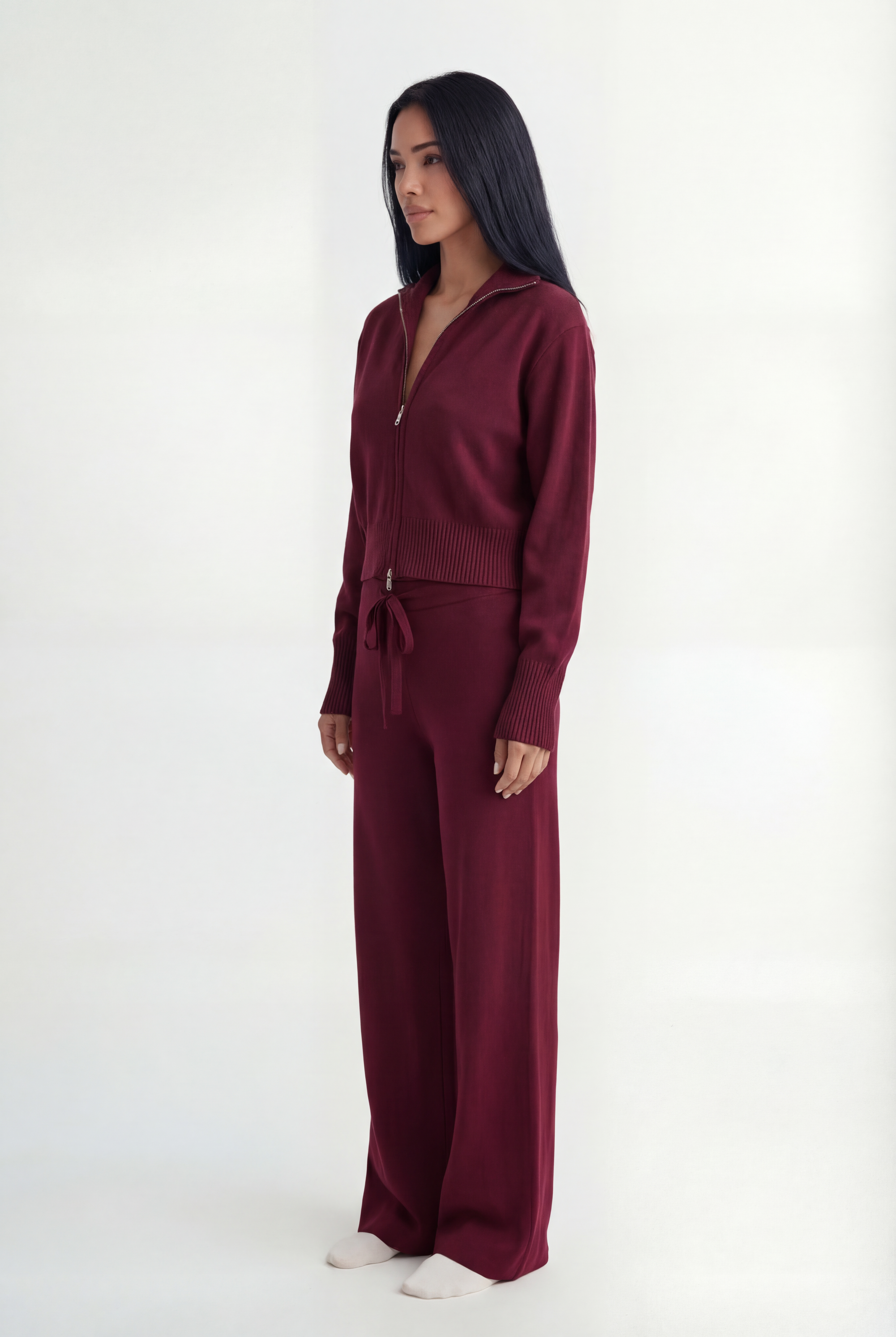 Megztas zip dviejų dalių komplektas